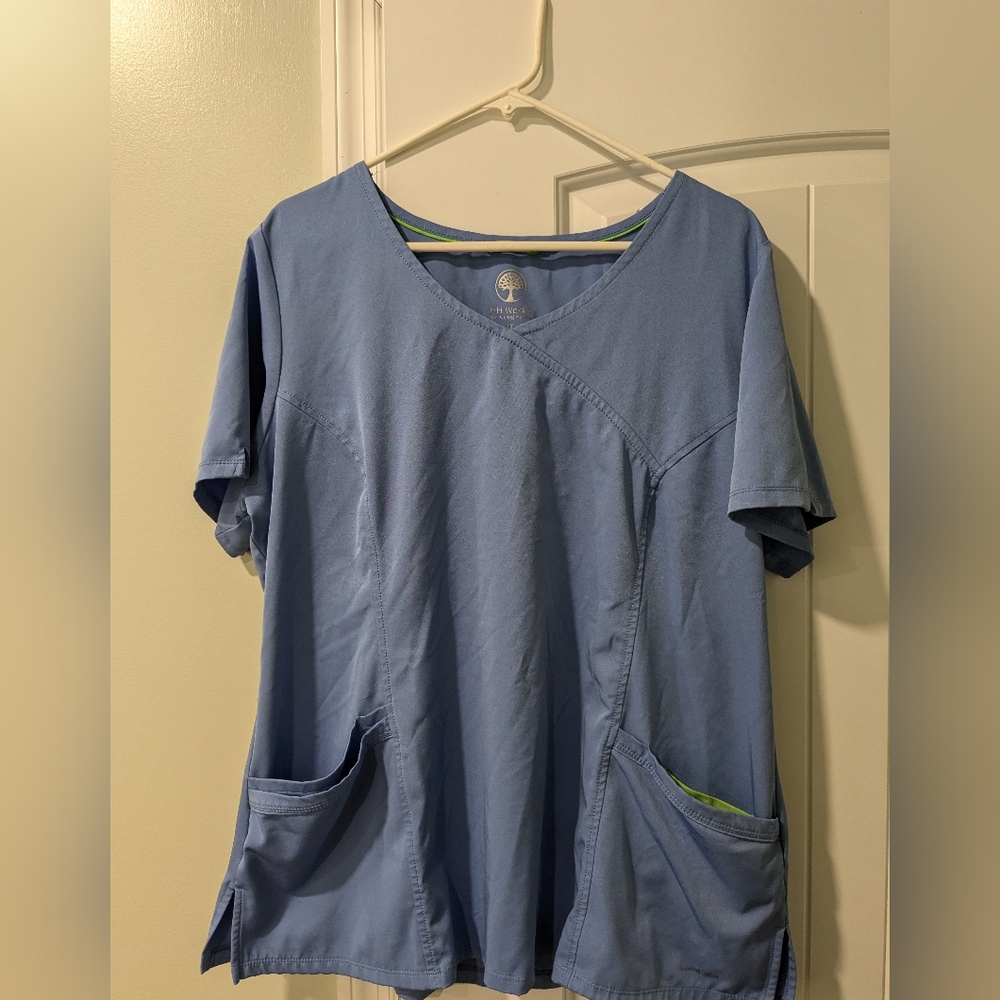 Healing Hands scrub top